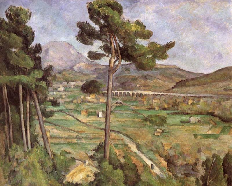Paul Cezanne Mont Sainte-Victoire Sweden oil painting art